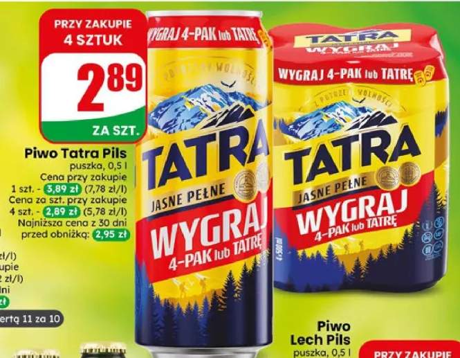 Piwo Tatra Pils
