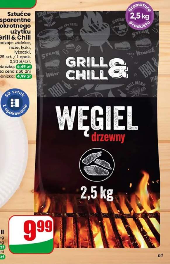 Węgiel drzewny Grill & Chill