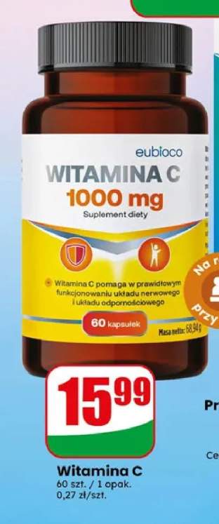 Witamina C 1000 mg eubioco