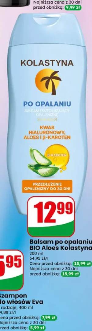 Balsam po opalaniu BIO Aloes Kolastyna