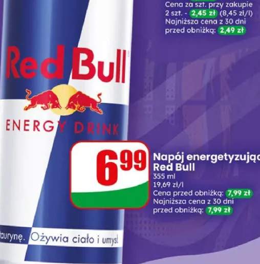 Napój energetyzujący Red Bull
