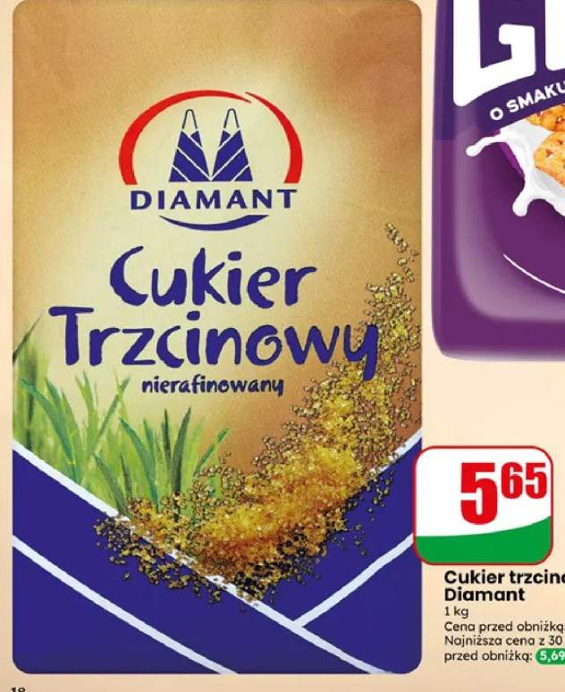 Cukier trzcinowy nierafinowany Diamant