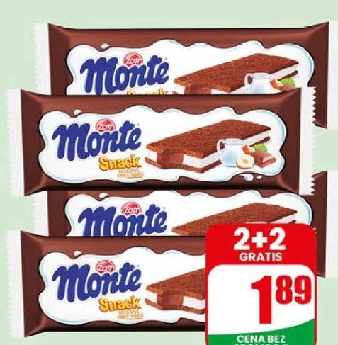 Kanapka Zott Monte Snack