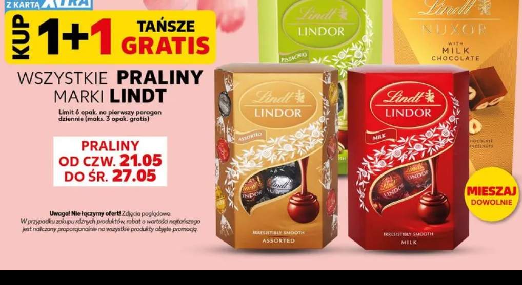praliny Lindt