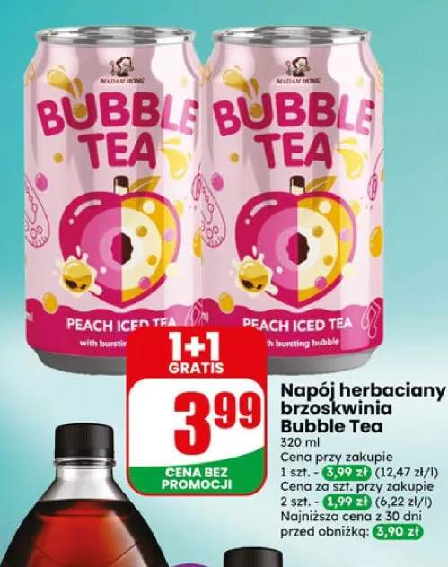 Napój herbaciany brzoskwinia Bubble Tea Madam Hong
