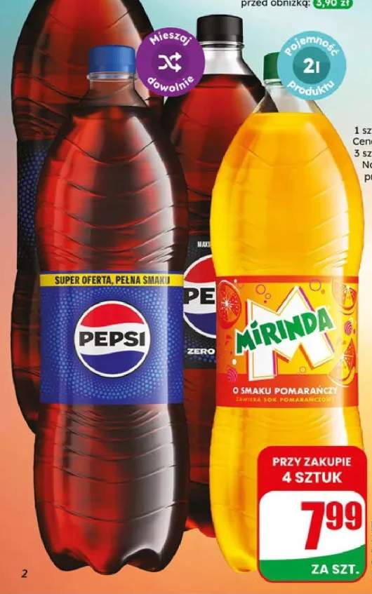Napój gazowany Pepsi Zero