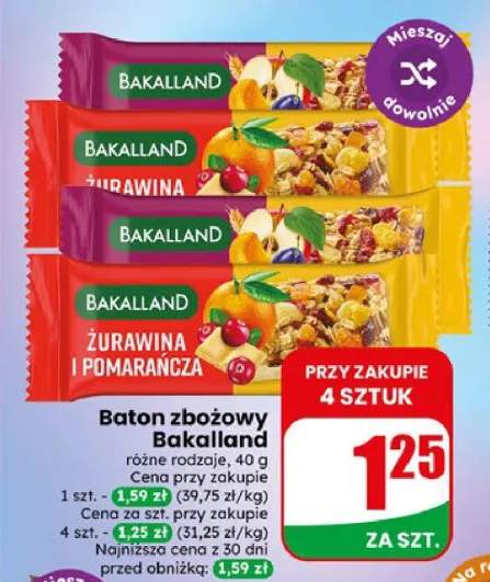 Baton zbożowy Bakalland