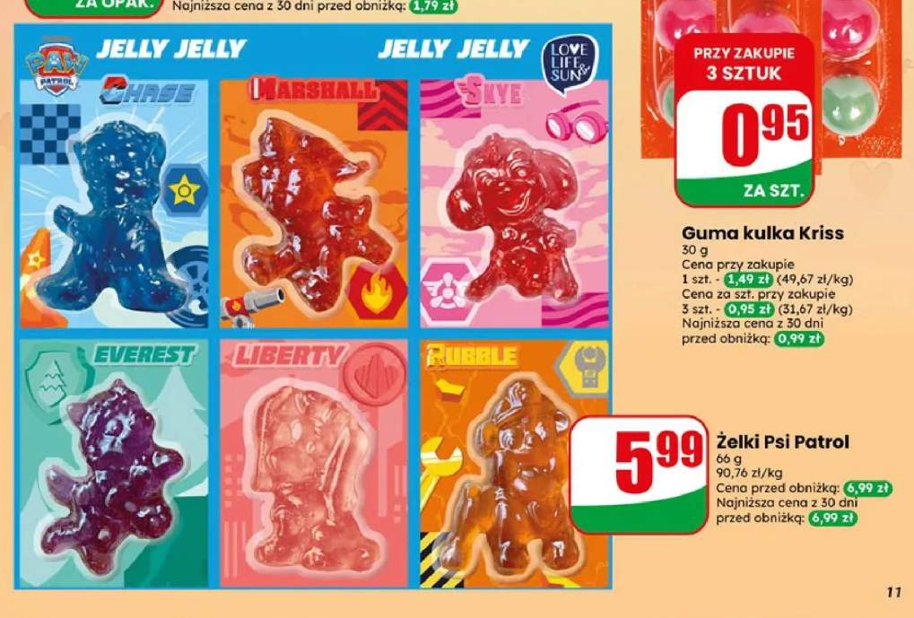 Żelki Psi Patrol Jelly Jelly Chase