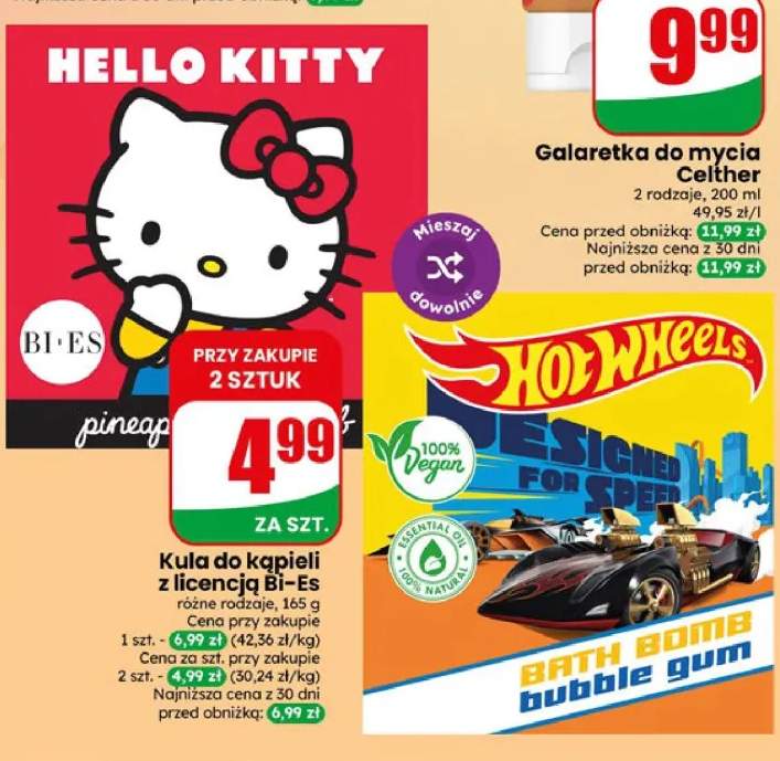 Kula do kąpieli z licencją Bi-Es Hello Kitty