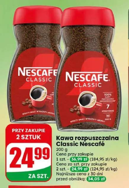 Kawa rozpuszczalna Classic Nescafé