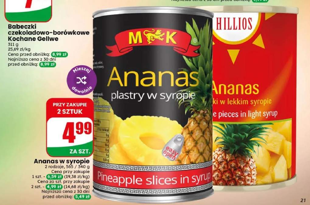 Ananas w syropie