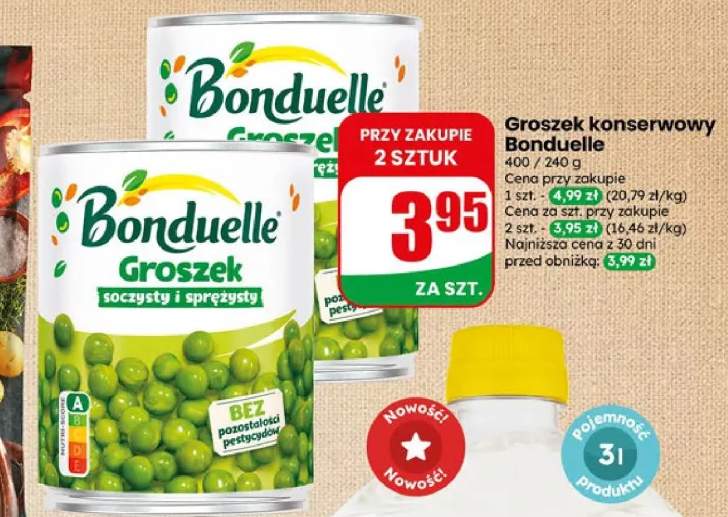 Groszek konserwowy Bonduelle