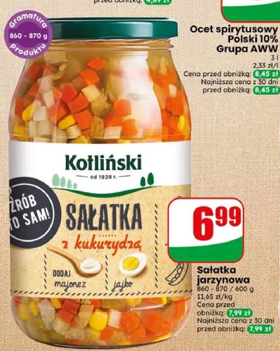 Sałatka jarzynowa Kotliński