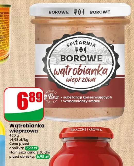 Wątrobianka wieprzowa Spiżarnia Borowe