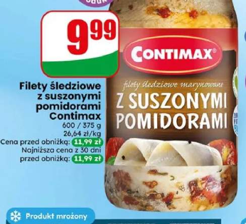 Filety śledziowe z suszonymi pomidorami Contimax