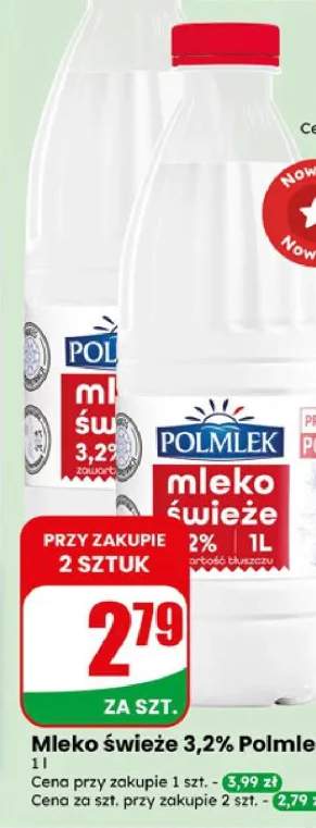 Mleko świeże 3,2% Polmlek