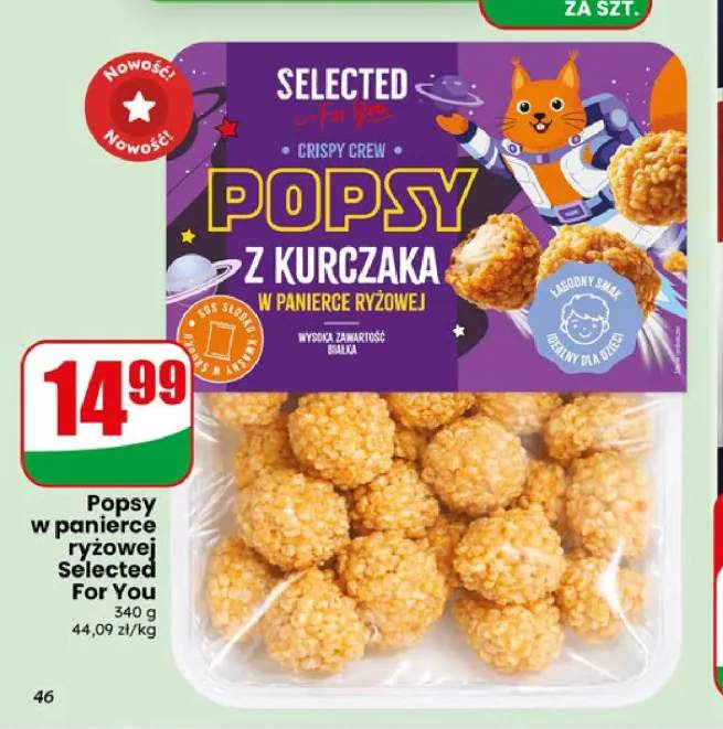 Popsy z kurczaka w panierce ryżowej Selected For You