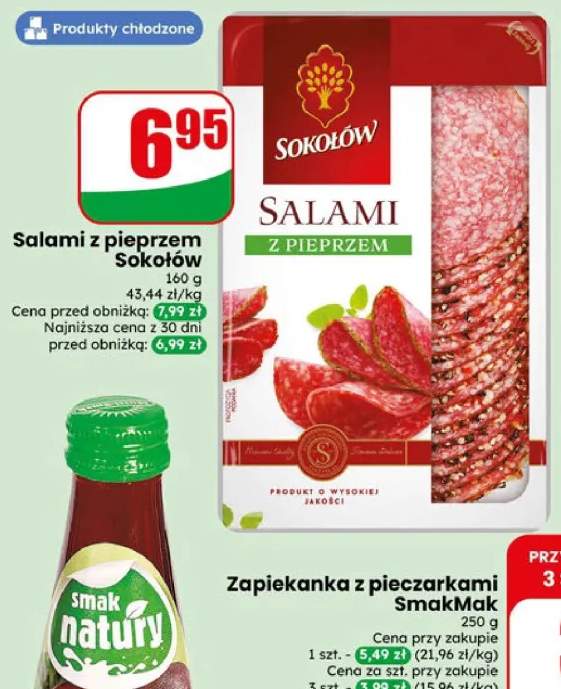 Salami z pieprzem Sokołów
