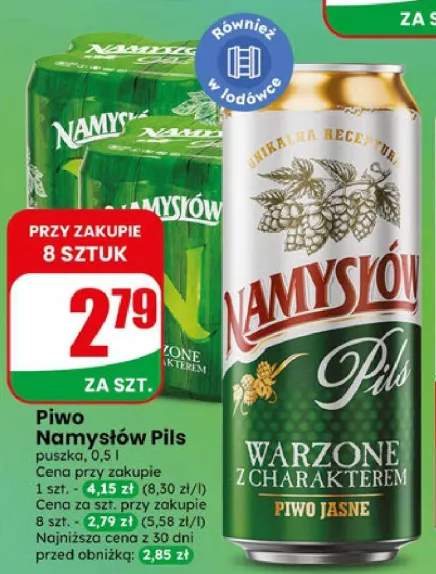 Piwo Namysłów Pils puszka