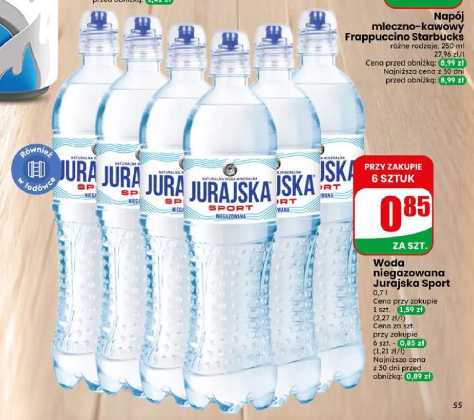 Woda niegazowana Jurajska Sport