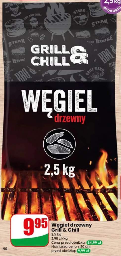 Węgiel drzewny Grill & Chill