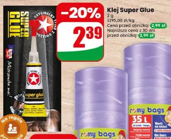 Klej Super Glue