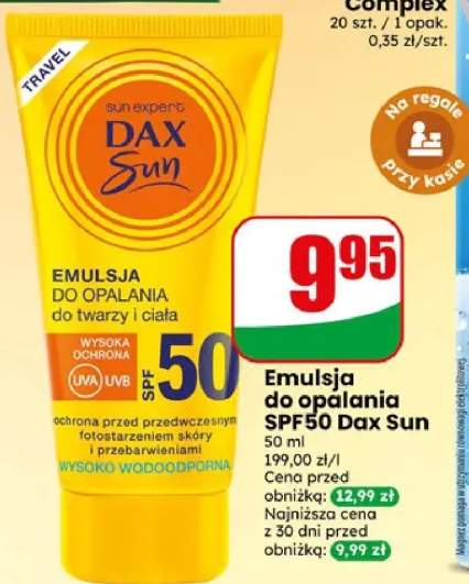 Emulsja do opalania SPF50 Dax Sun