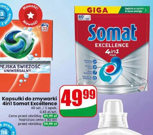 Kapsułki do zmywarki 4in1 Somat Excellence