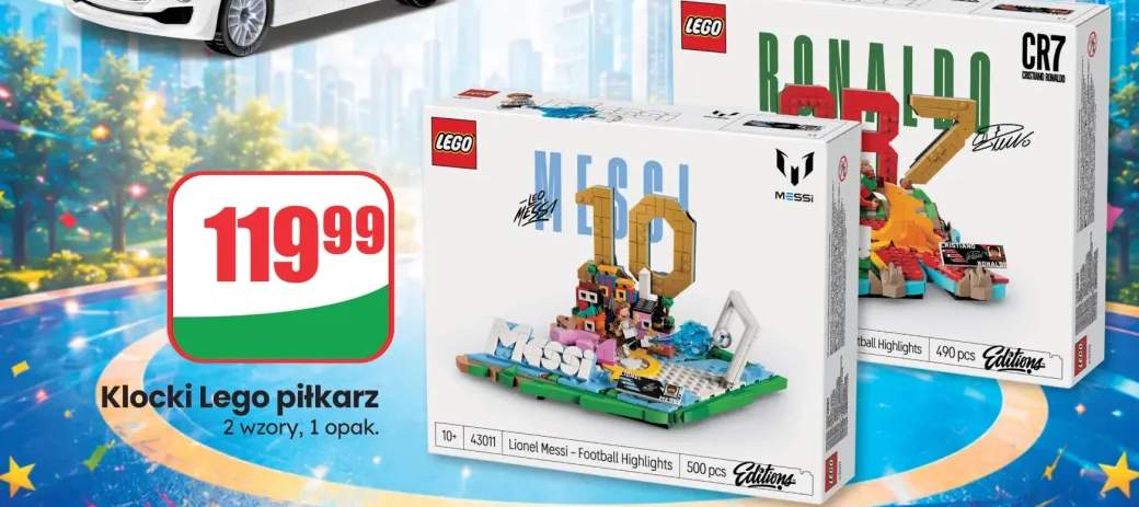 Klocki piłkarz Lionel Messi 500 elementów