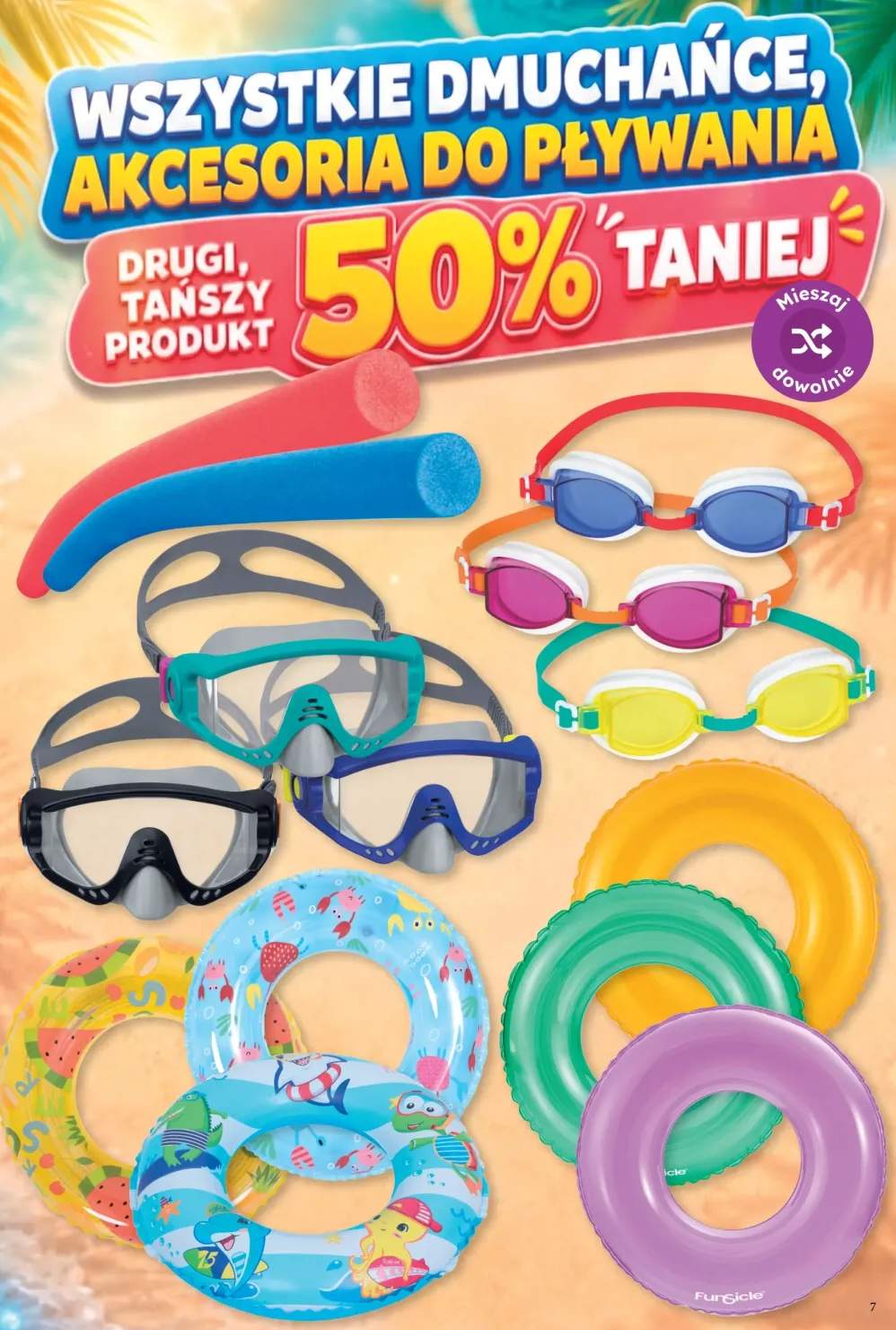 Makaron do pływania