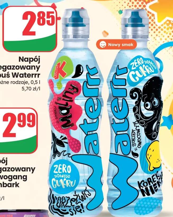 Napój niegazowany Kubuś Waterrr z sokiem owocowym