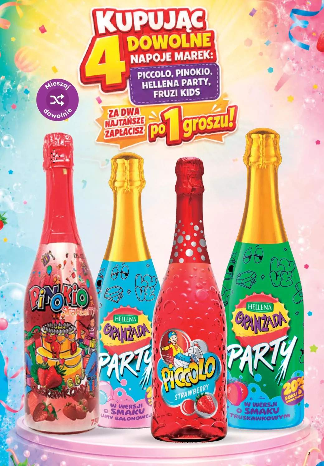 Napój Piccolo Strawberry
