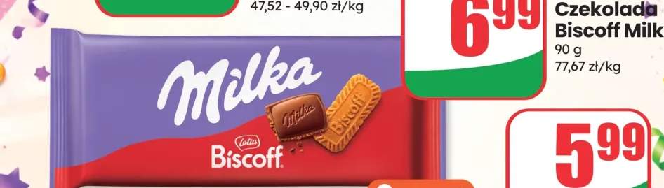 Czekolada Biscoff Milka