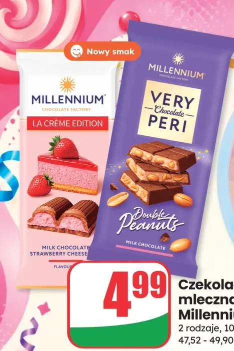 Czekolada mleczna Millennium