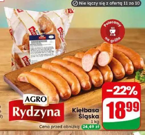 Kiełbasa Śląska Agro Rydzyna