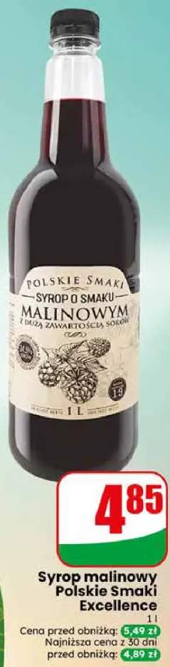 Syrop malinowy Polskie Smaki Excellence