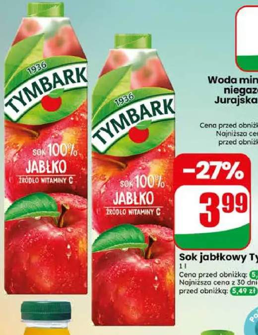 Sok jabłkowy Tymbark