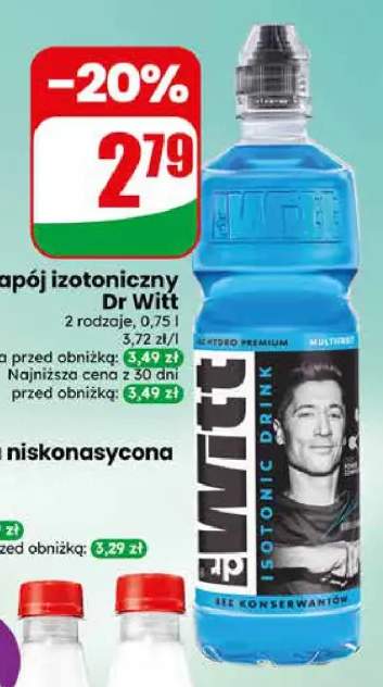 Napój izotoniczny Dr Witt