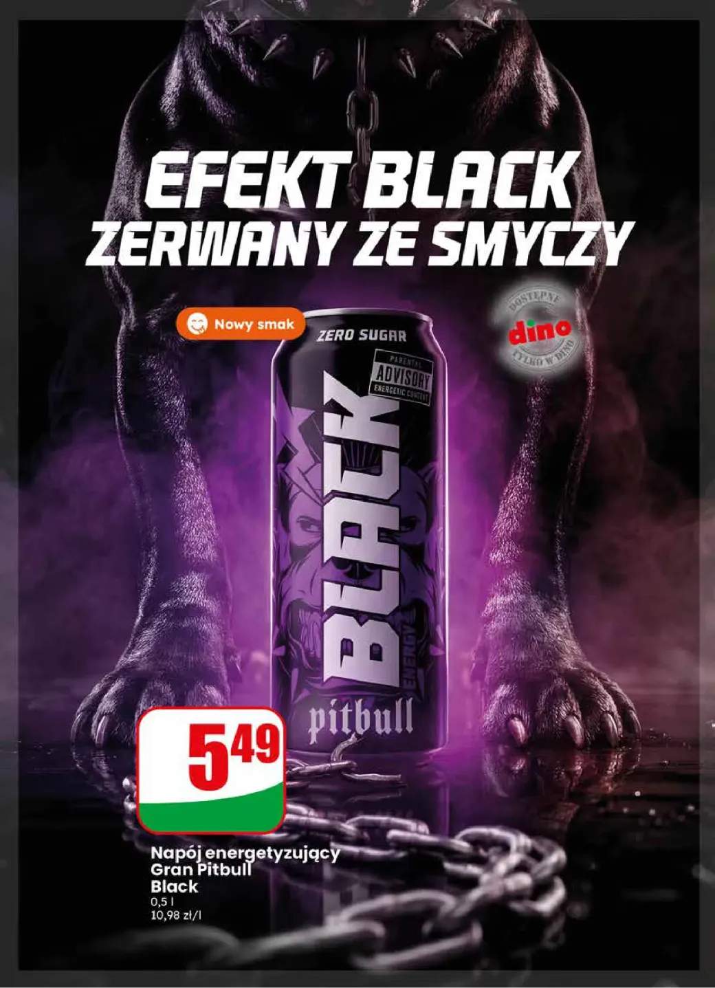 Napój energetyzujący Black Gran Pitbull