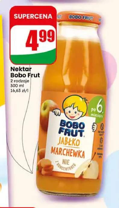 Nektar Bobo Frut Jabłko Marchewka