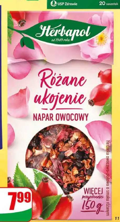 Napar owocowy Herbapol Różane ukojenie