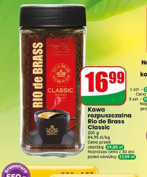 Kawa rozpuszczalna Rio de Brass Classic