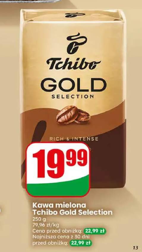 Kawa mielona Tchibo Gold Selection