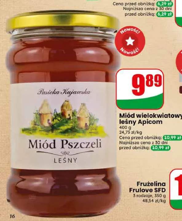 Miód wielokwiatowy leśny Apicom