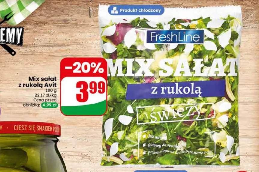 Mix sałat z rukolą Avit