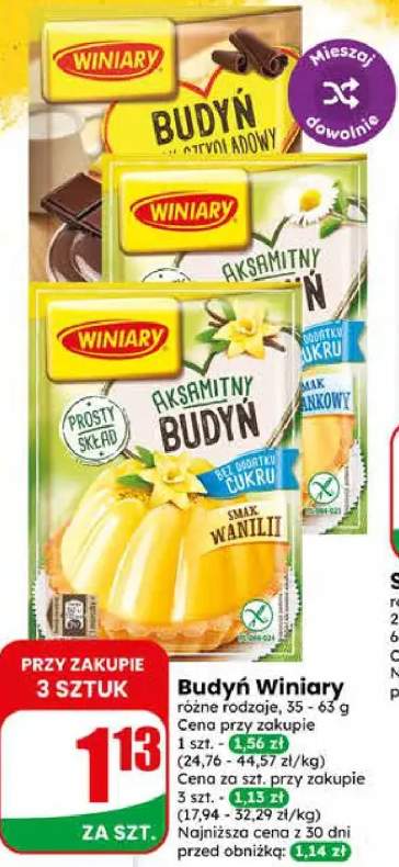 Budyń Winiary Aksamitny smak śmietankowy