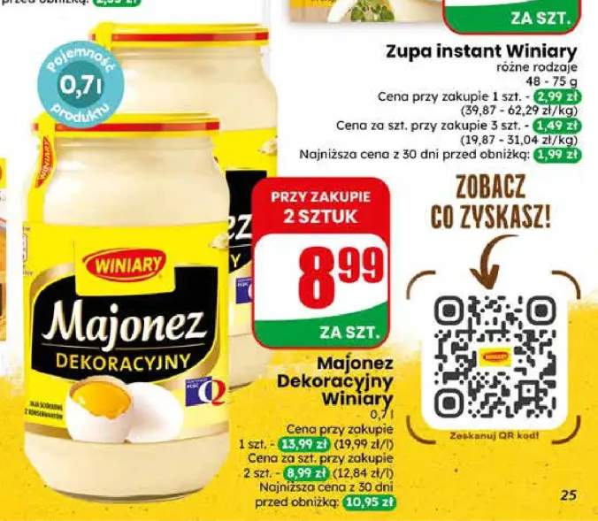 Majonez Dekoracyjny Winiary