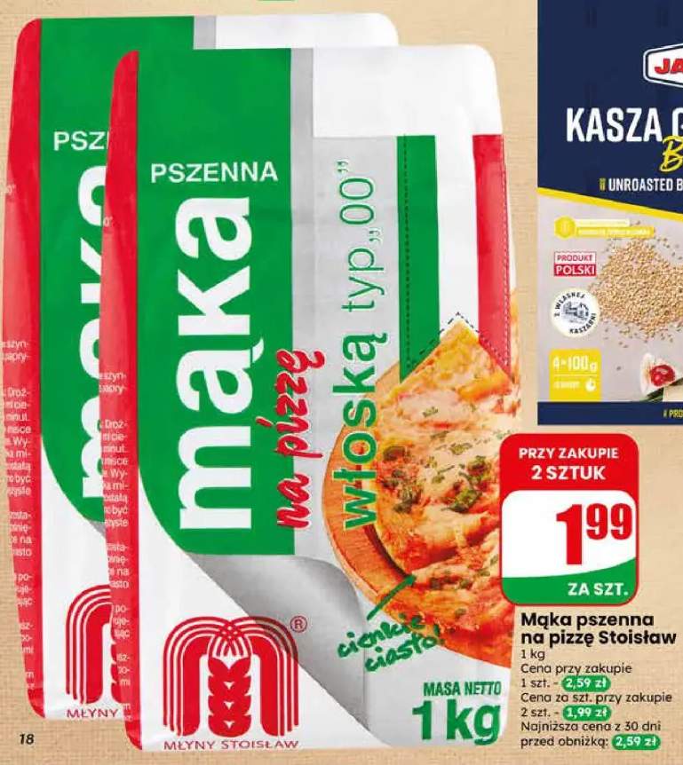Mąka pszenna na pizzę Stoisław