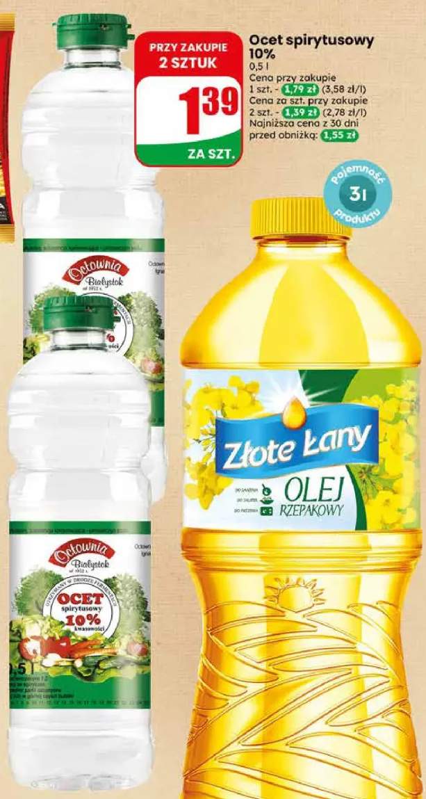 Ocet spirytusowy 10% Octownia Białystok
