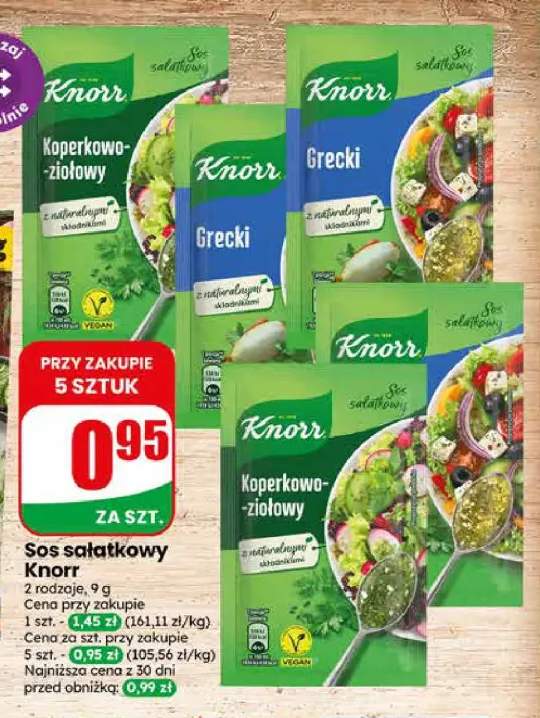 Sos sałatkowy Grecki Knorr